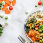 Vegetables - Flat-lay Photography of Vegetable Salad on Plate