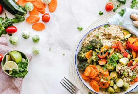 Vegetables - Flat-lay Photography of Vegetable Salad on Plate