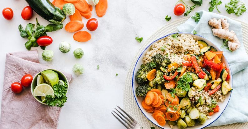 Vegetables - Flat-lay Photography of Vegetable Salad on Plate