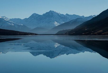 Landscape - Calm Body of Lake Between Mountains