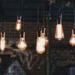 Bulbs - lighted vintage light bulbs