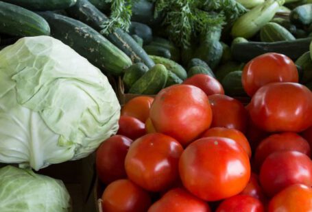 Vegetables - Pile of Assorted-varieties of Vegetables