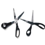 Pruning Shears - two black-and-gray scissors