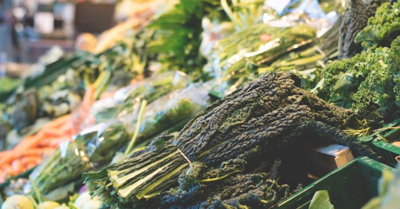 Greens - Close-up of Vegetables in Market