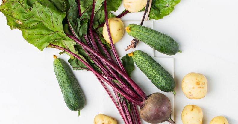 Root Vegetables - Assorted Vegetables on White Surface